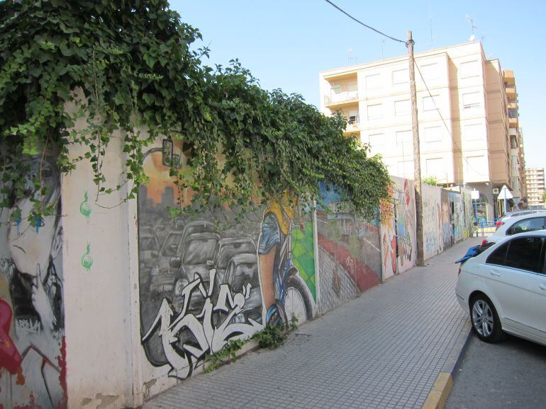 Zona que se pretende convertir en un parque