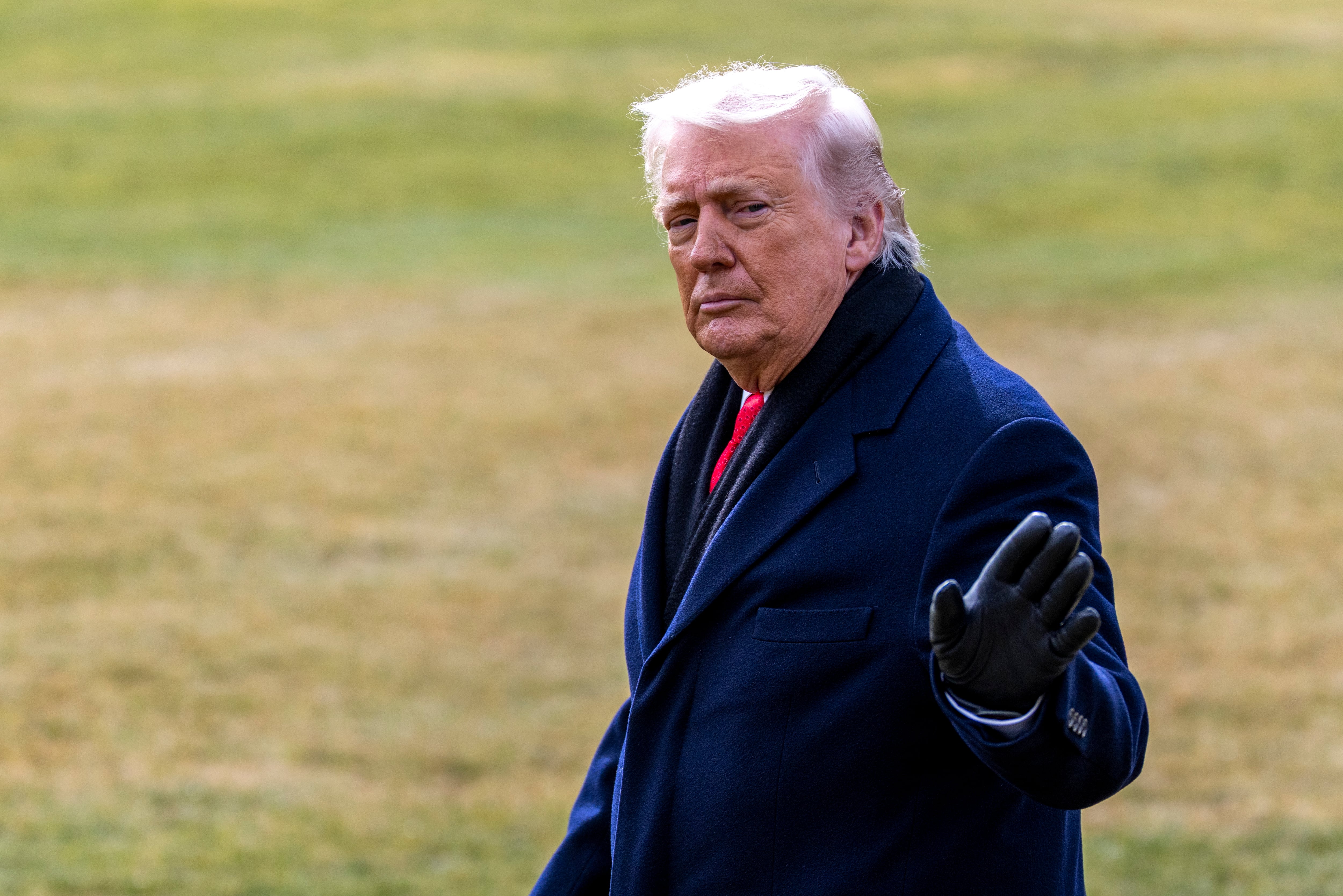 El presidente de Estados Unidos, Donald Trump