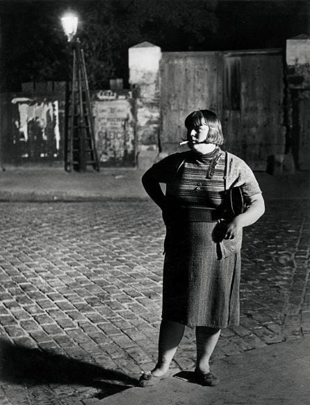 Prostituta, cerca de la Place d&#039;Italie, 1932