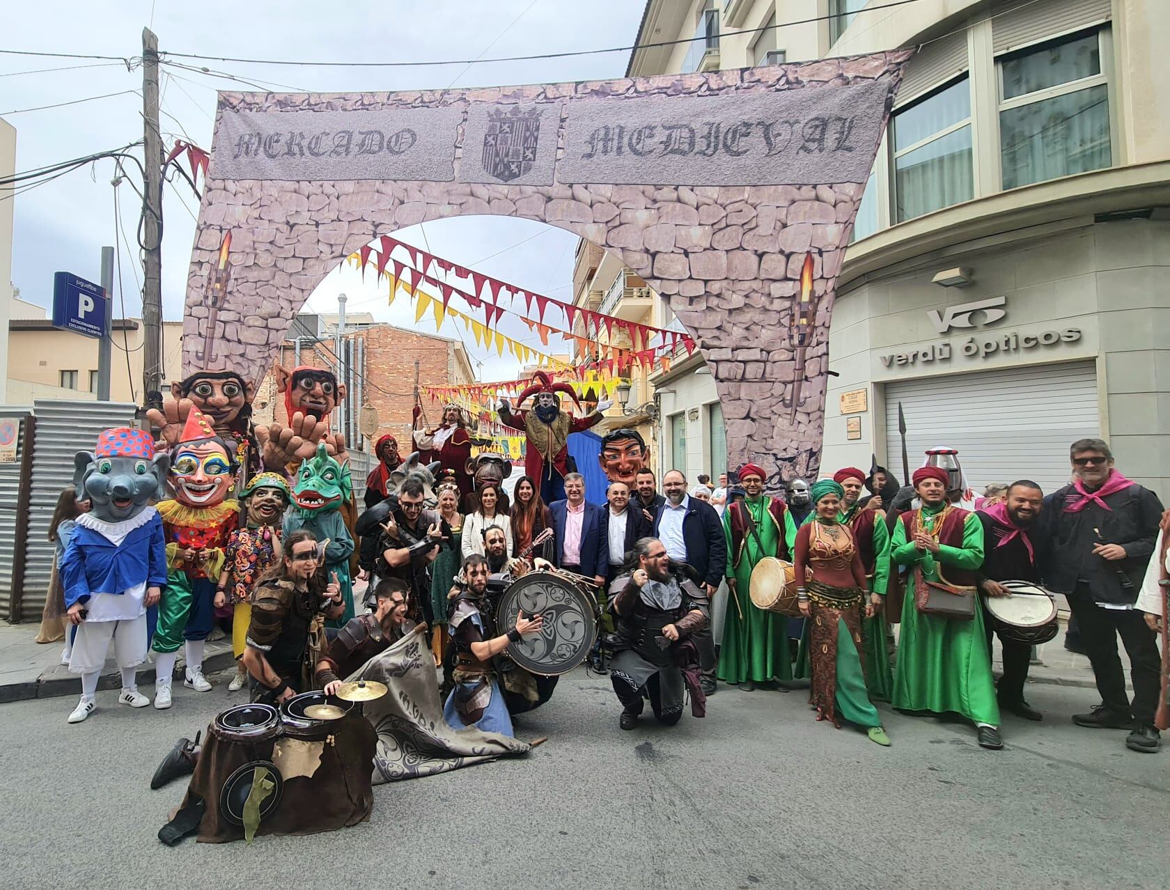 Se inaugura la Feria Medieval en Elda