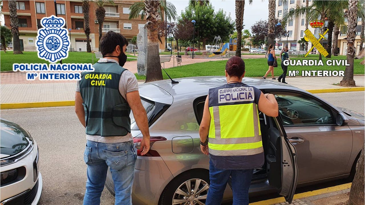 Detienen en Murcia a tres hombres buscados en Francia por un secuestro relacionado con un "vuelco" de droga