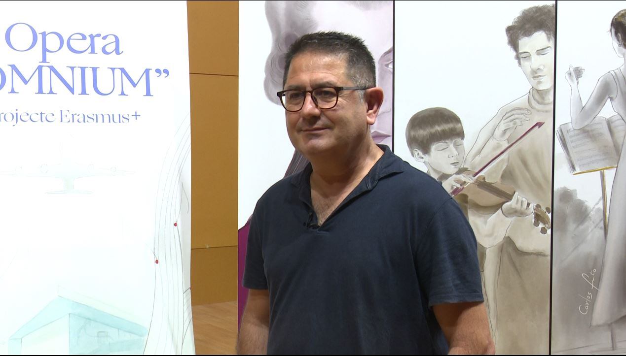 Tomàs Estornell, director del Conservatori Josep Climent d'Oliva.