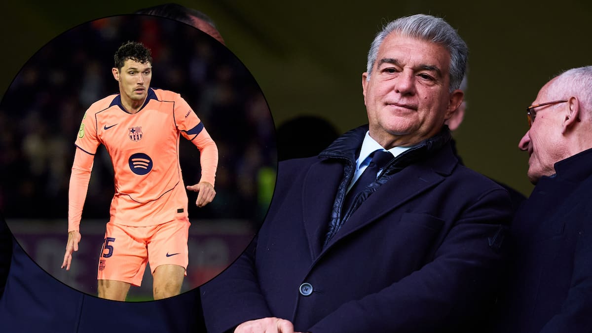 A Laporta le gustaría renovar a Christensen después de la lesión