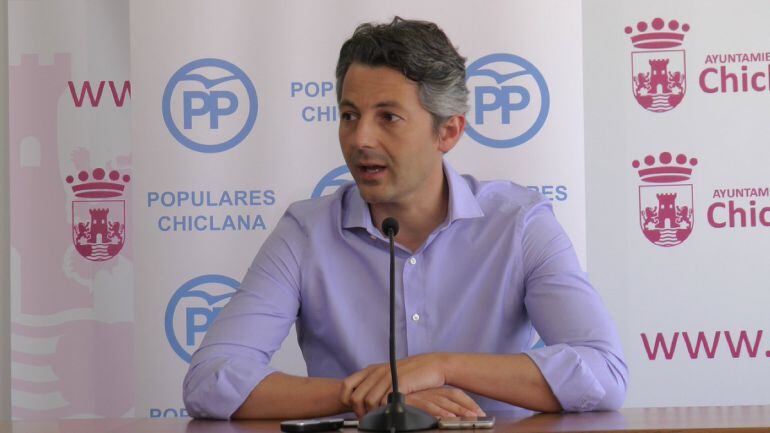 Andrés Núñez, candidato del PP en Chiclana
