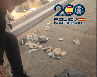 Detención de un hombre en Alicante que se hizo con bolso con casi 6.000 euros por el método del tirón