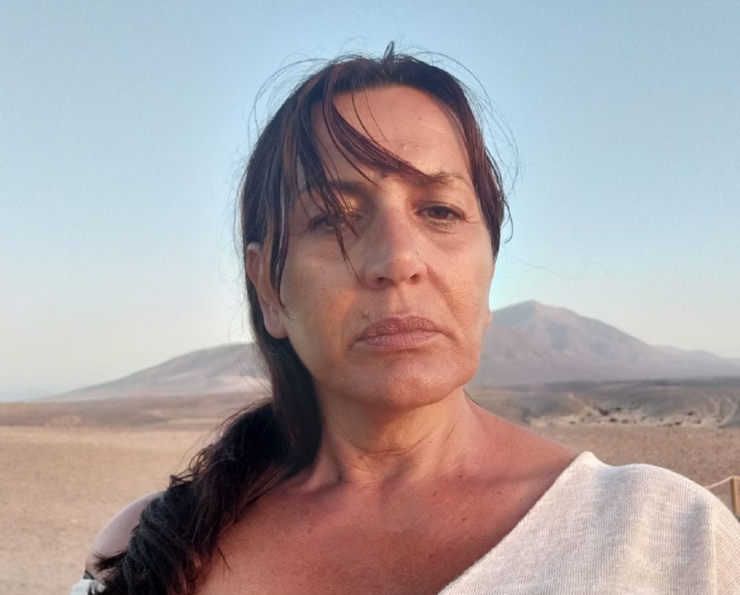 Yolanda Paez en La Graciosa