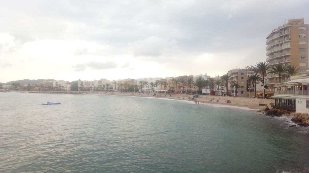 Imagen de la playa de la Grava, de septiembre de 2018.