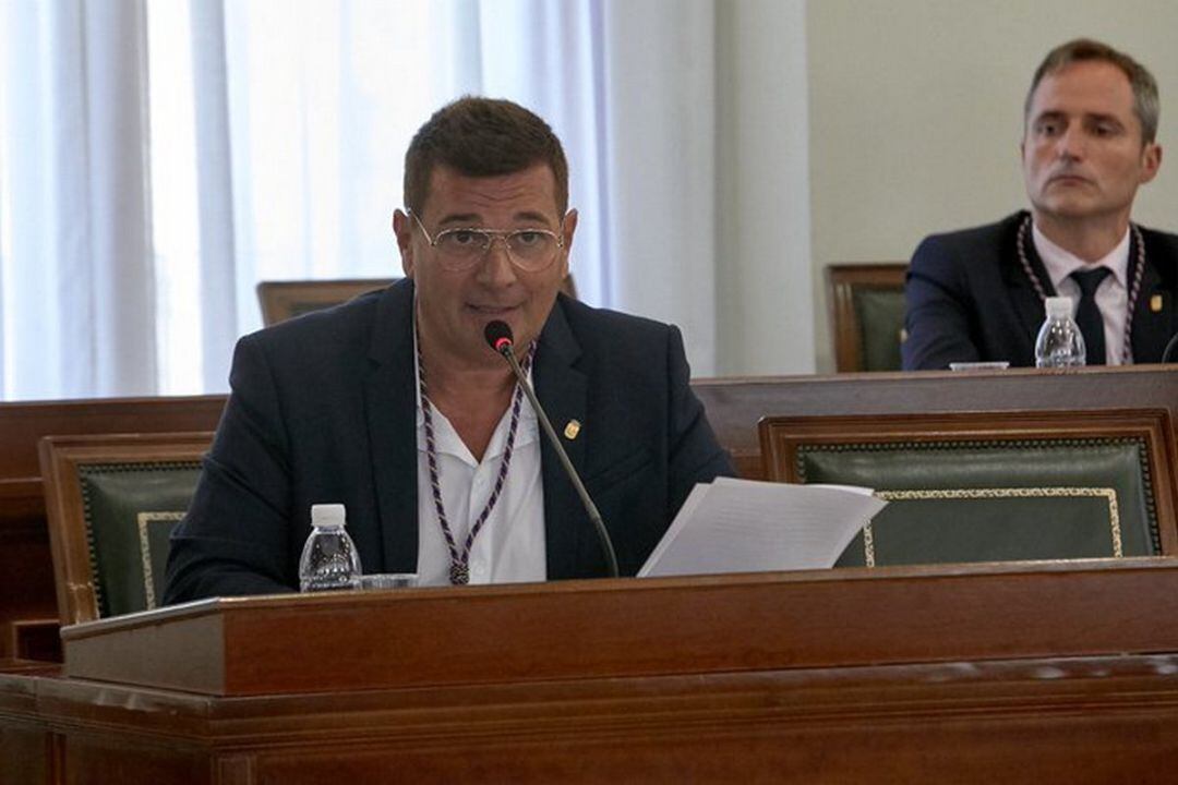 Pascal Renolt como concejal de Ciudadanos en el Ayuntamiento de Gandia  