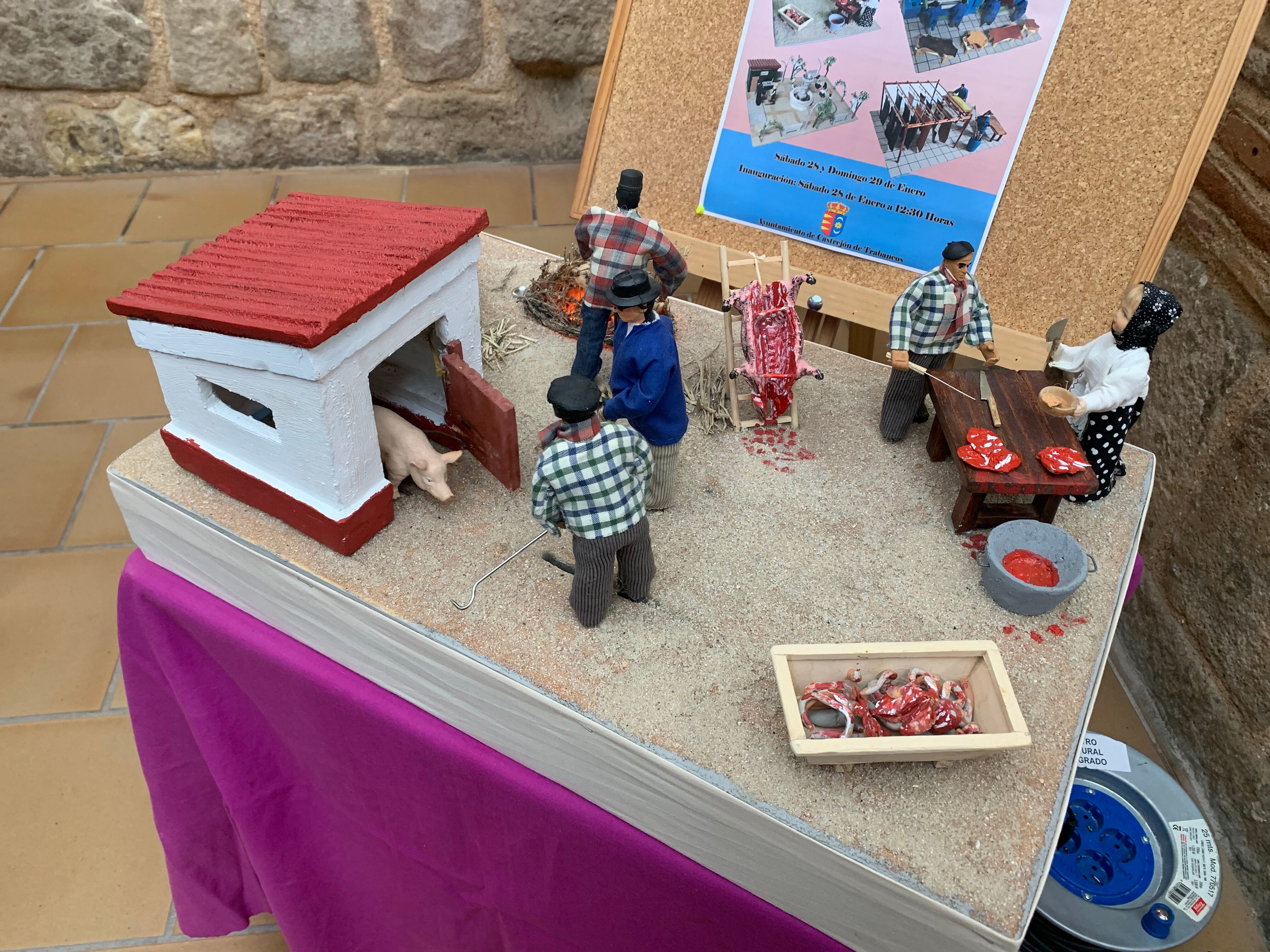 Una exposición de treinta maquetas en movimiento recordará las tradiciones en Castrejón de Trabancos