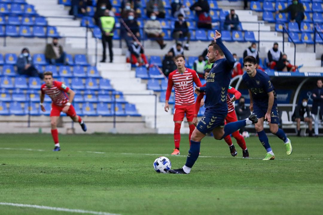 Aketxe lanzando el penalti