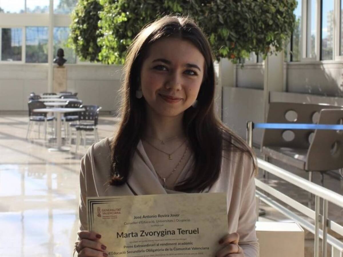 Entrevista a Marta Zvorygina, alumna del Instituto de Francesc Gil de Canals