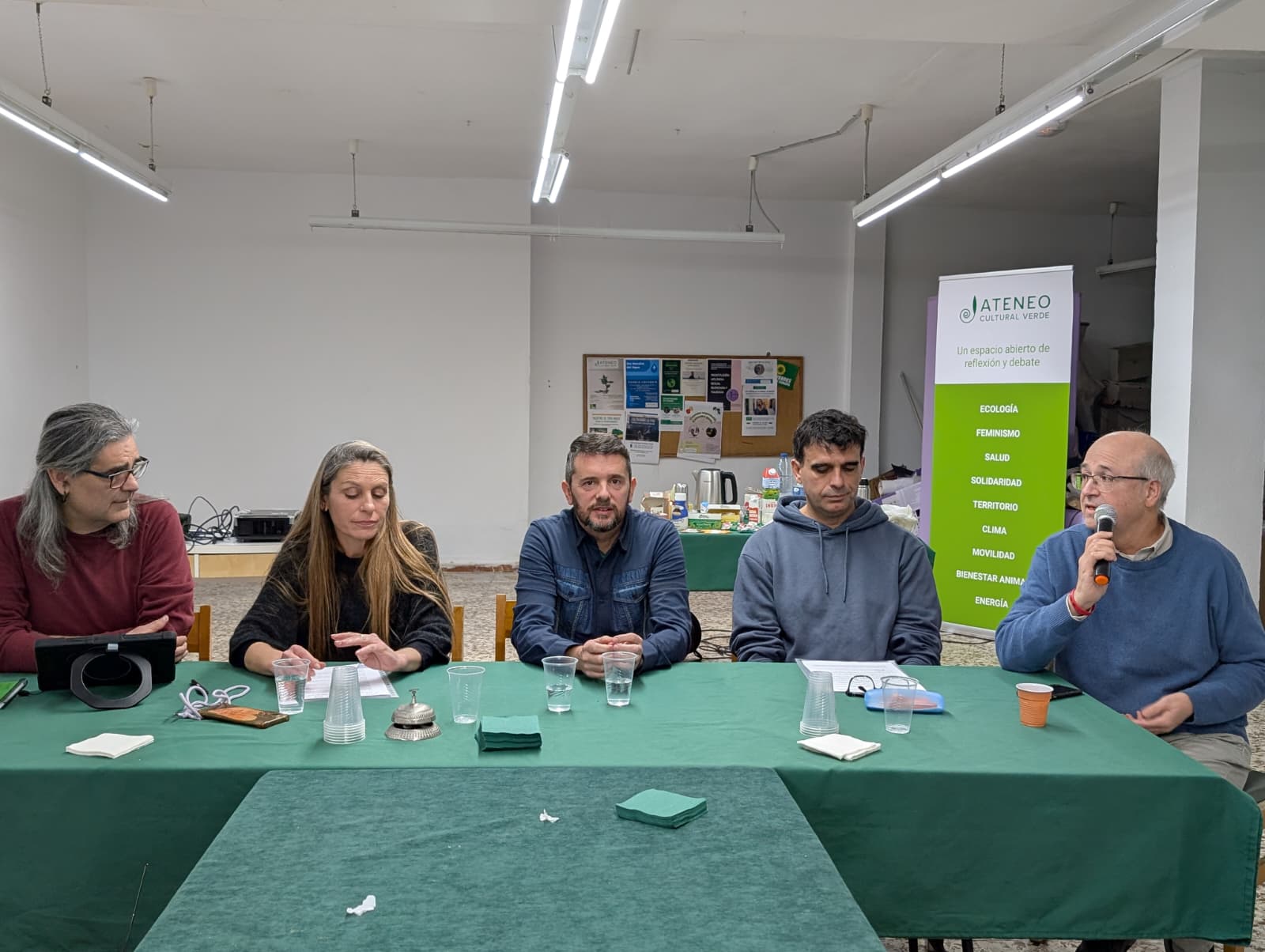 Momento del acto realizado en Villena