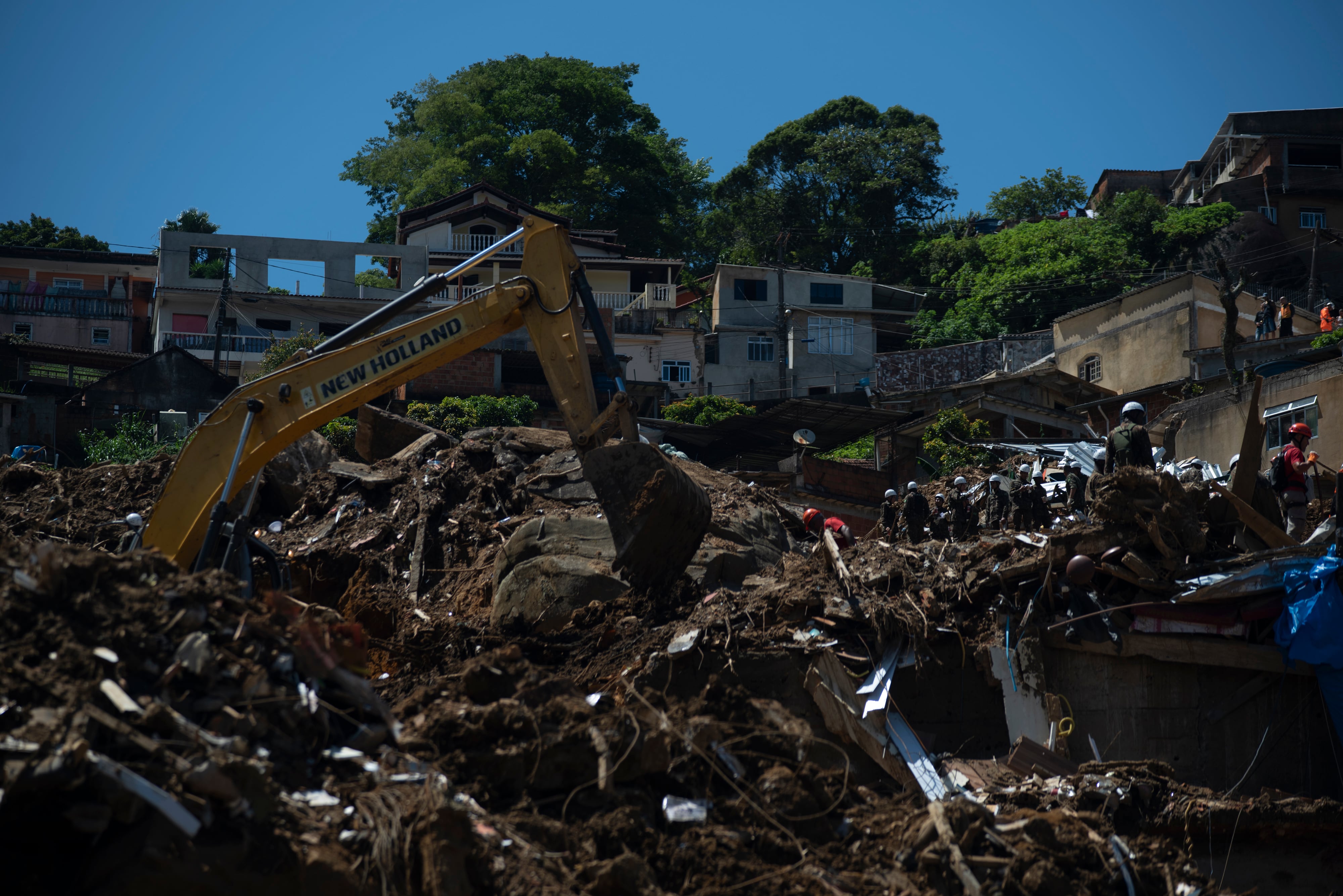 Daños provocados en Brasil por las inundaciones el pasado mes de febrero