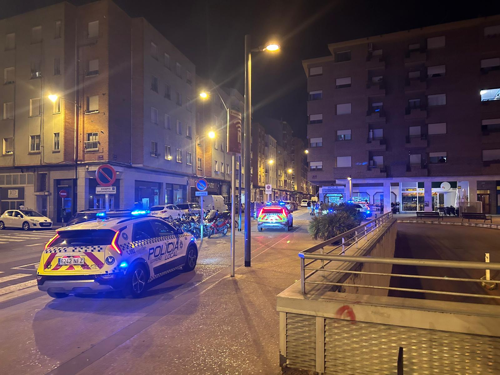 La Policía detiene a seis jóvenes por intentar agredir a otro grupo de jóvenes en Logroño
