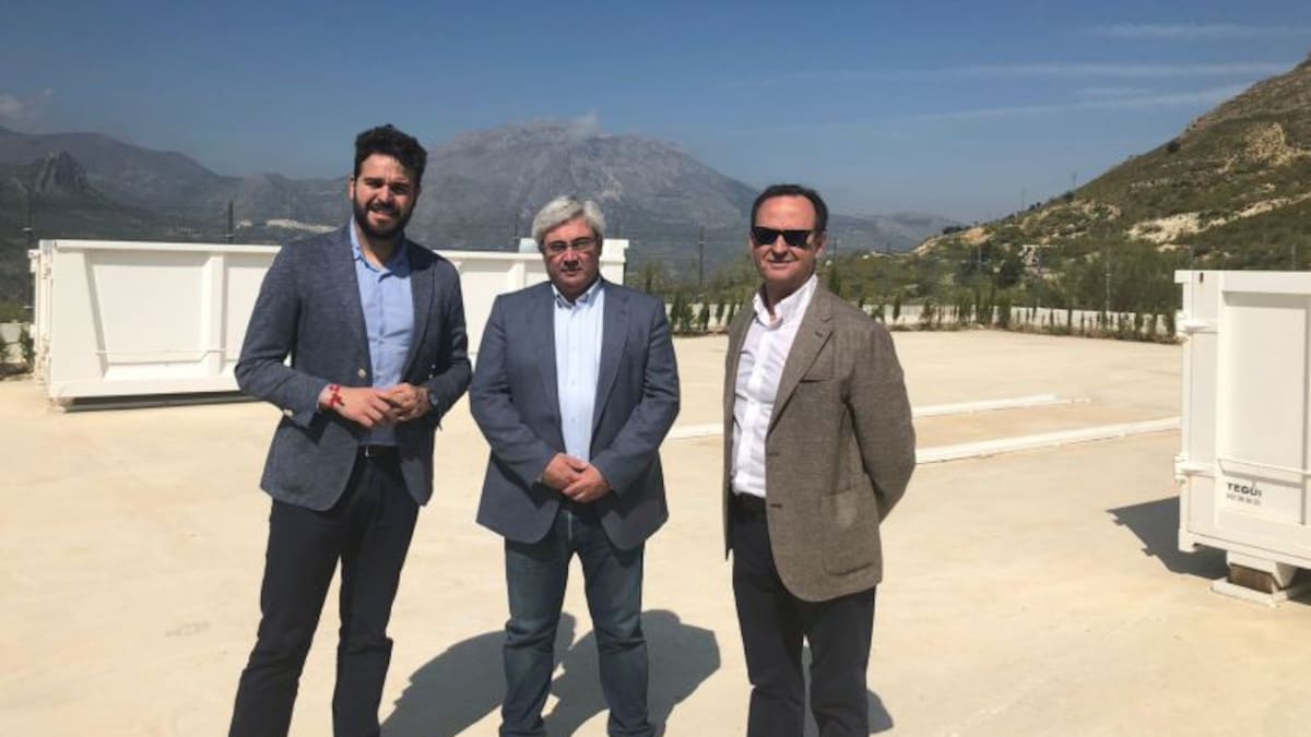 Puesta en marcha del 'Punto de acopio de residuos de la construcción y la demolición' en Bedmar