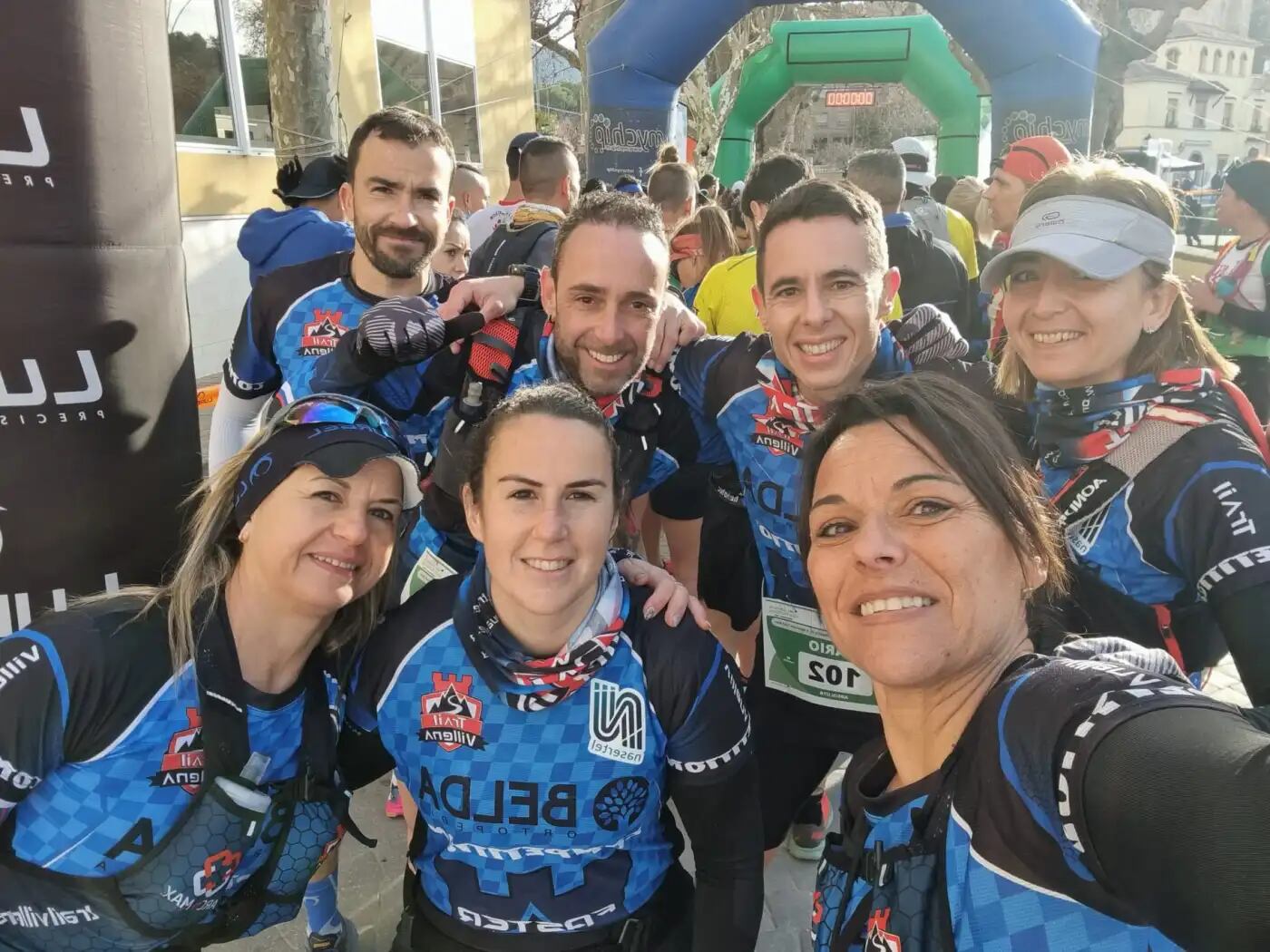 Integrantes de los equipos del Trail Villena