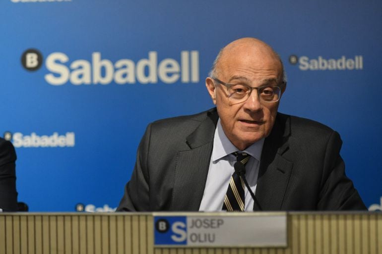 Josep Oliu, presidente de Banco Sabadell (archivo)