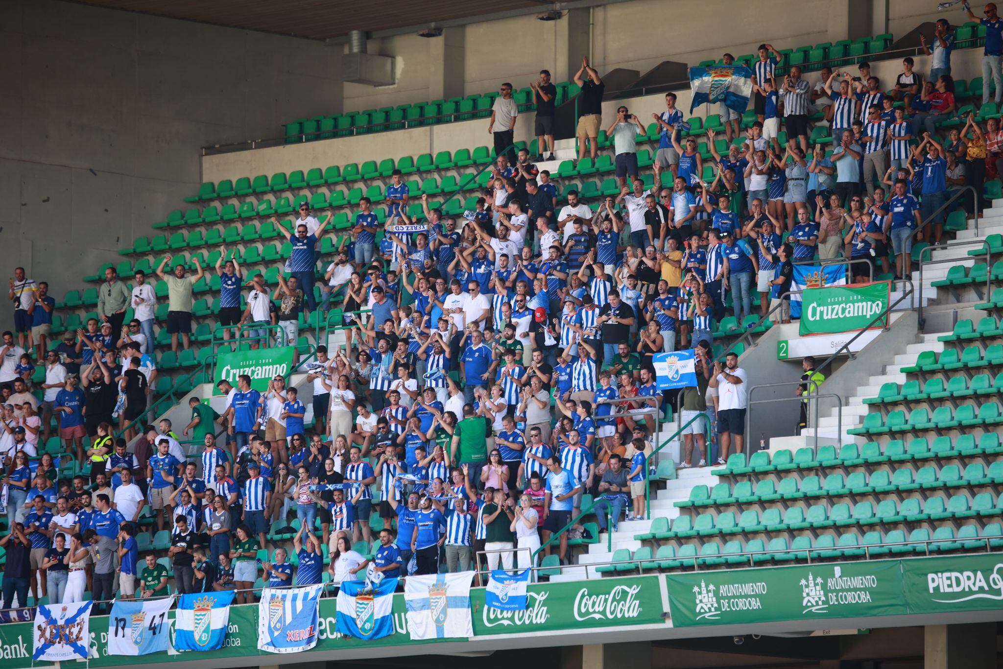 Aficionados del Xerez CD en Córdoba