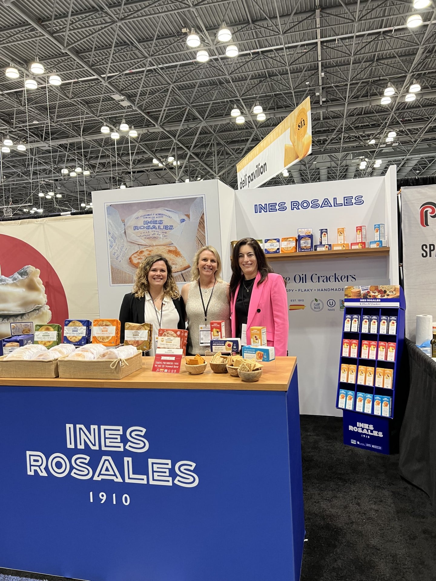 Presencia de Inés Rosales en estado presente en la 67º Summer Fancy Food Show