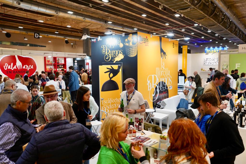 Stand de Burgos en el congreso gastronómico Madrid Fusión