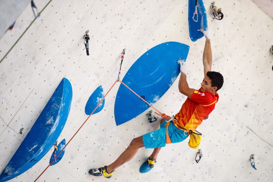 Alberto Ginés, pionero español en la escalada olímpica