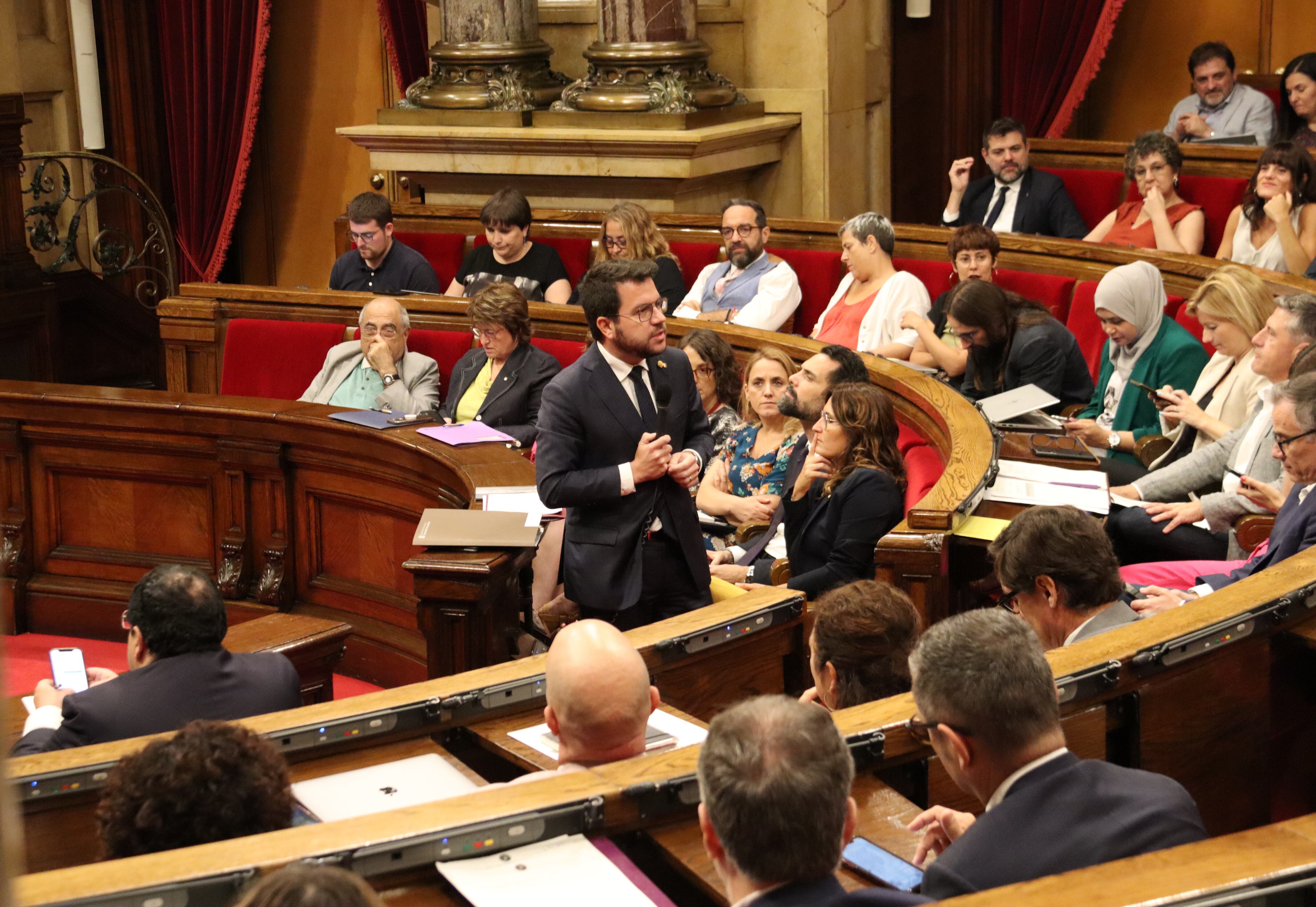 Pere Aragonès, president de la Generalitat