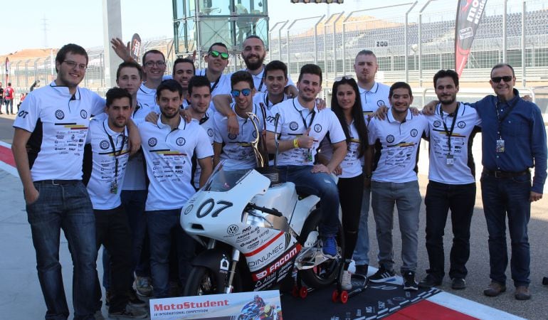 El equipo de la UC3M ha recibido el premio al mejor Diseño Mecánico en la última edición de MotoStudent