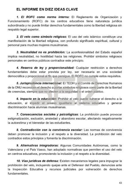 Conclusiones del informe elaborado por investigadores de la Universidad de La Rioja