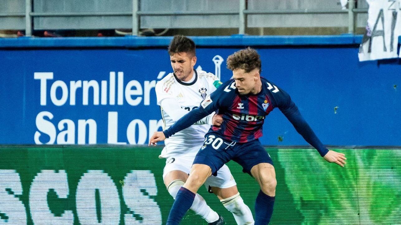 Manu Fuster, en el partido ante el Eiba