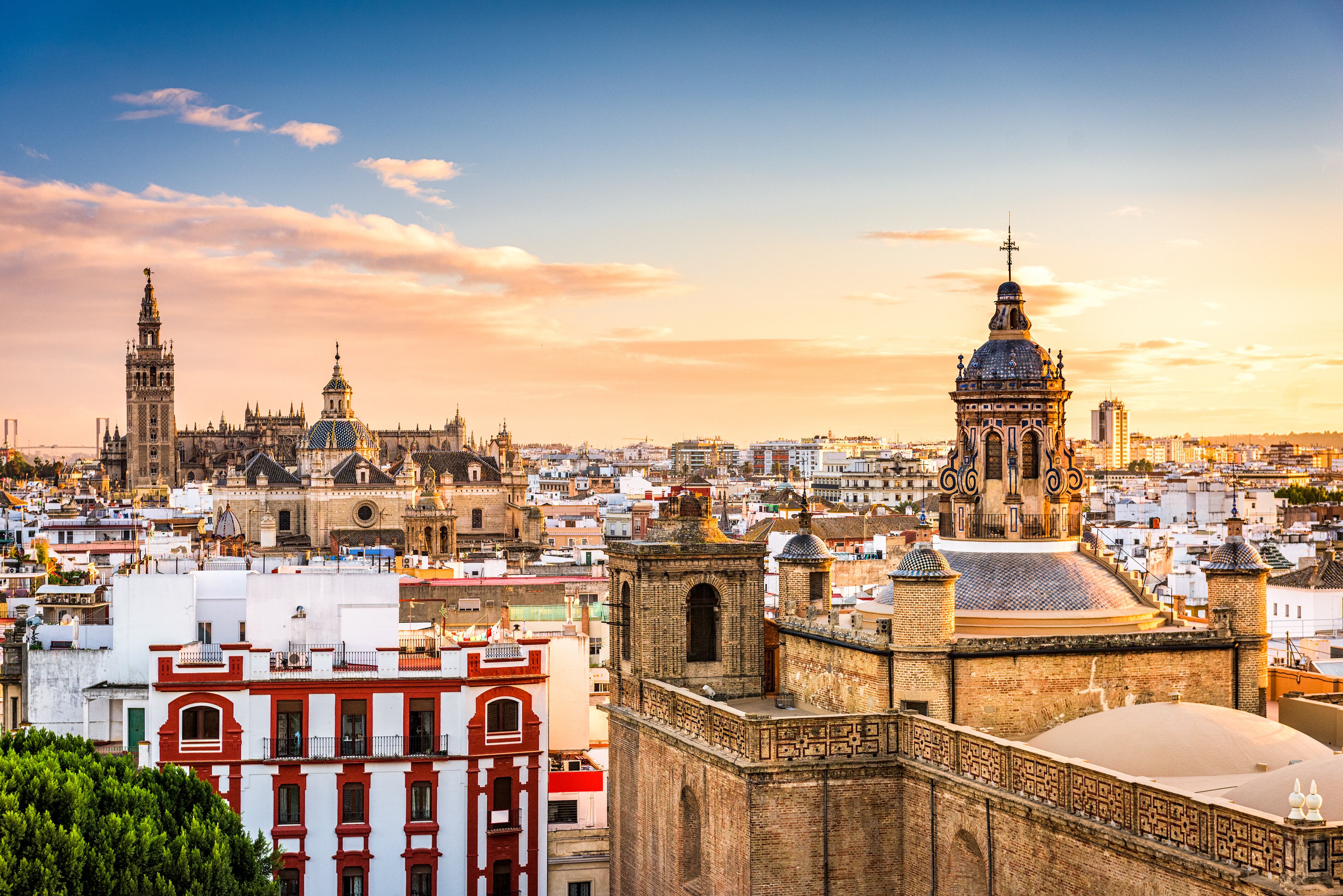 Una imagen de archivo del centro de Sevilla.