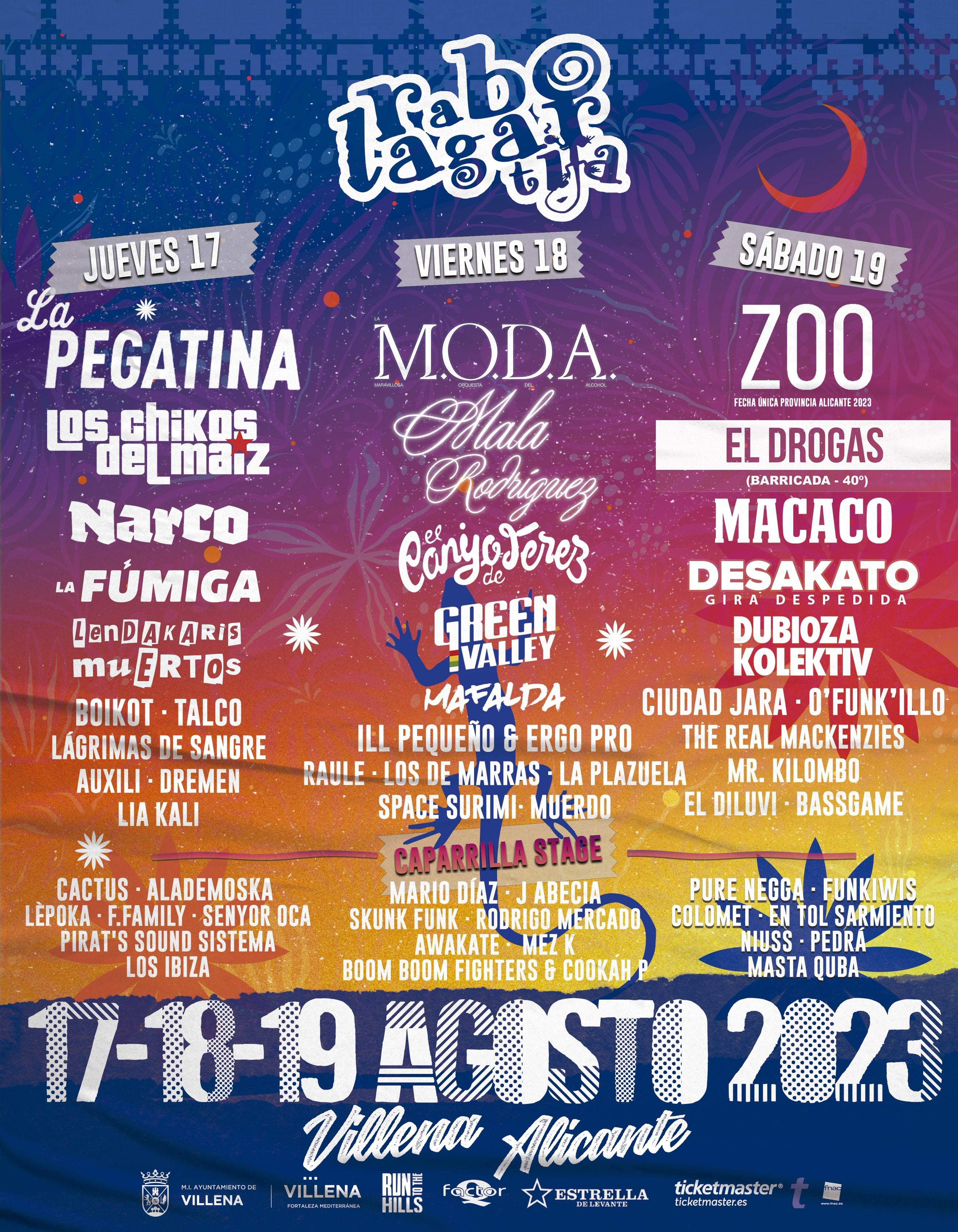 Cartel definitivo del festival