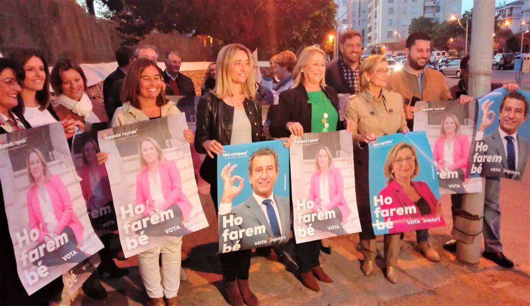 Inicio de campaña del PP en Maó