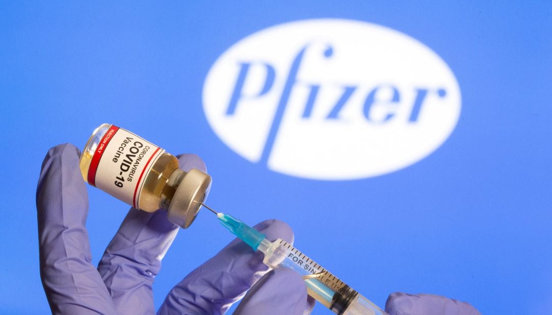 Pfizer anunció este lunes que su vacuna contra el coronavirus ya ha demostrado una eficacia del 90%