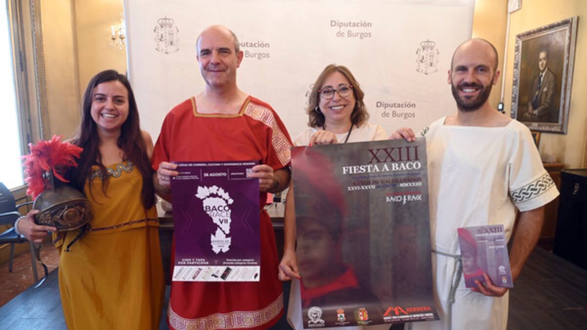 Fiesta a Baco en Baños de Valdearados