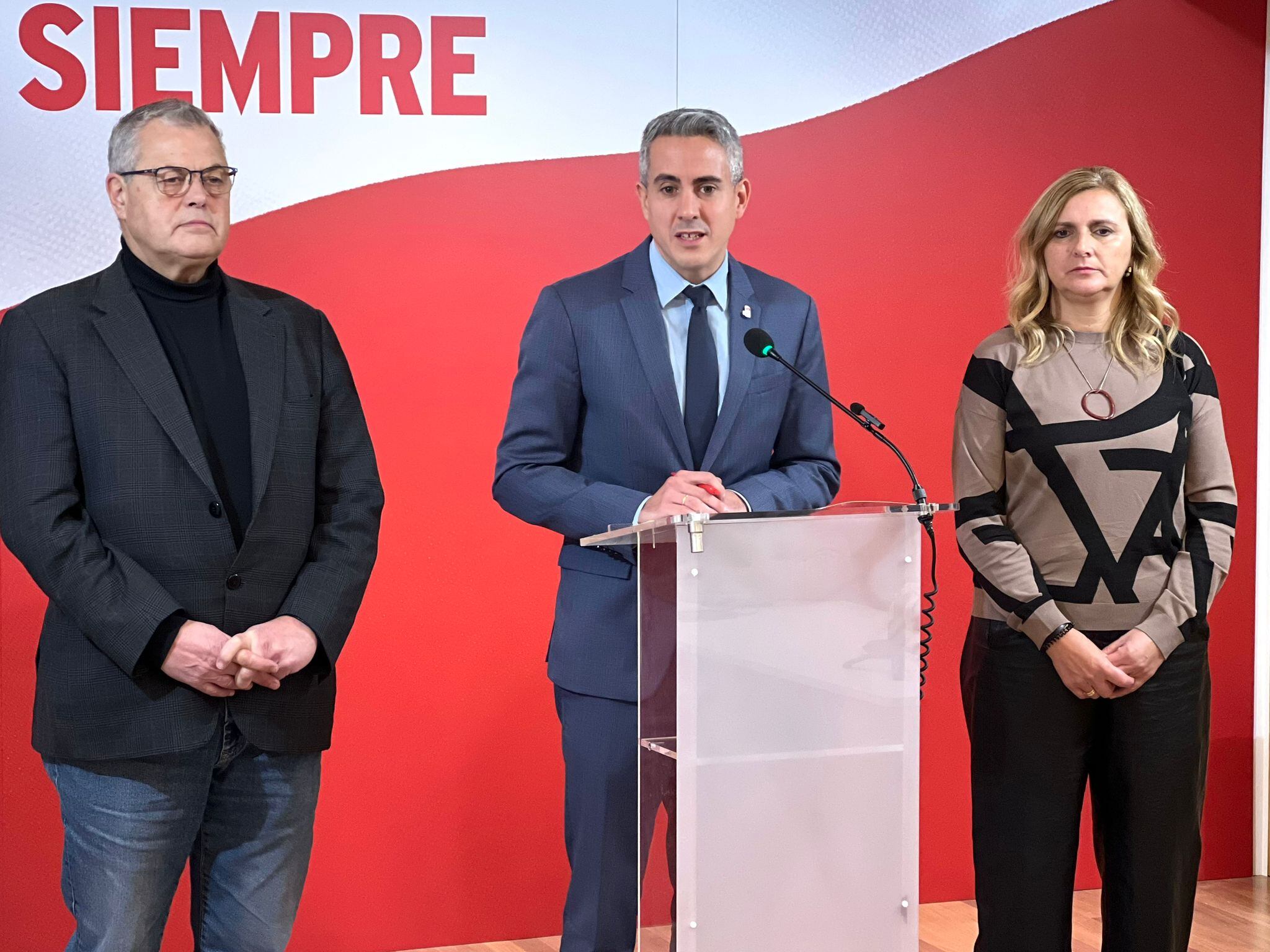 Pablo Zuloaga, secretario general del PSC-PSOE