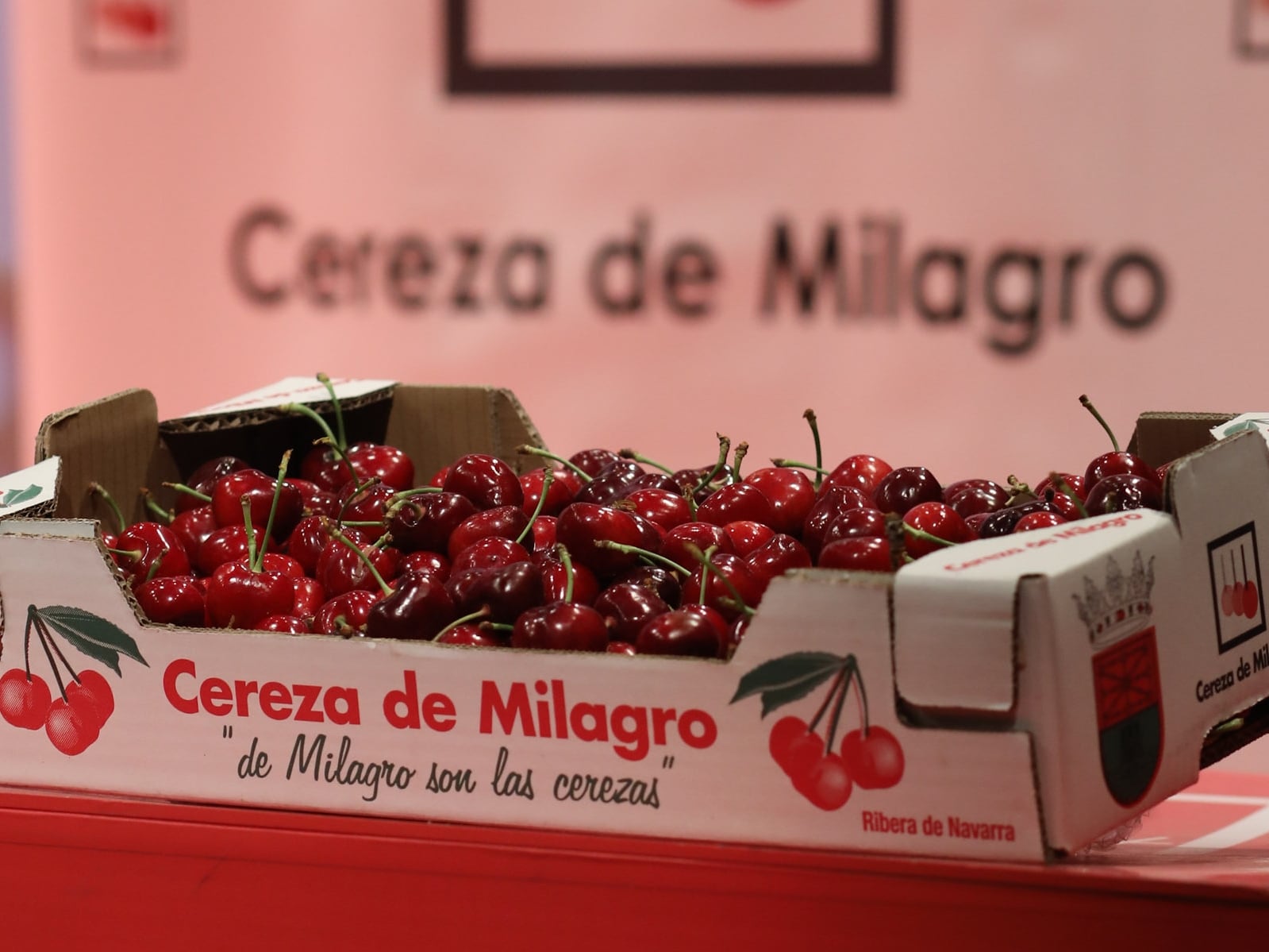 La nueva marca colectiva de Navarra ‘Cereza de Milagro’