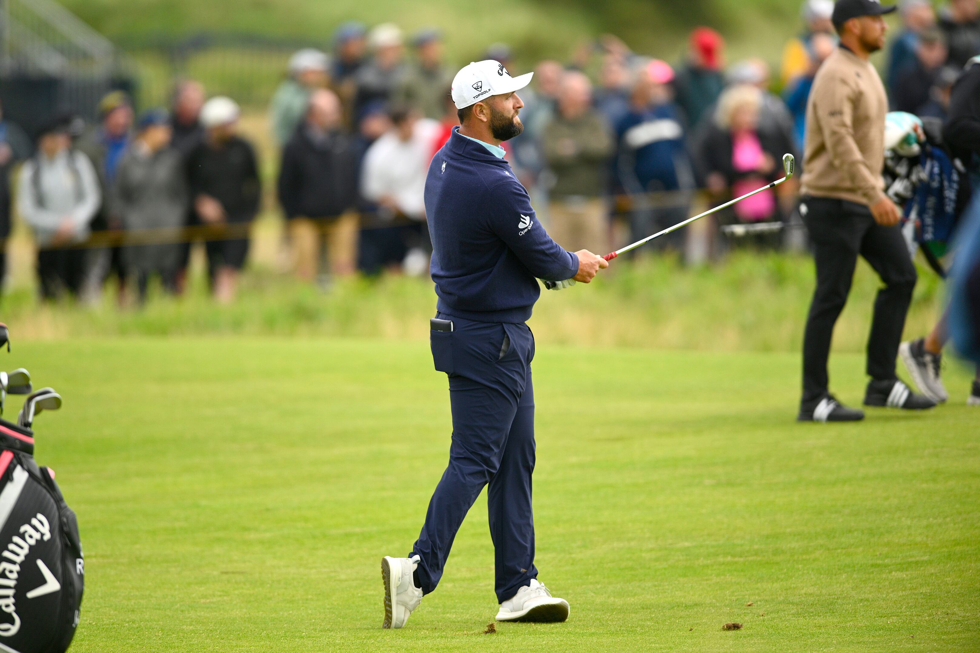 Jon Rahm durante el Open Británico