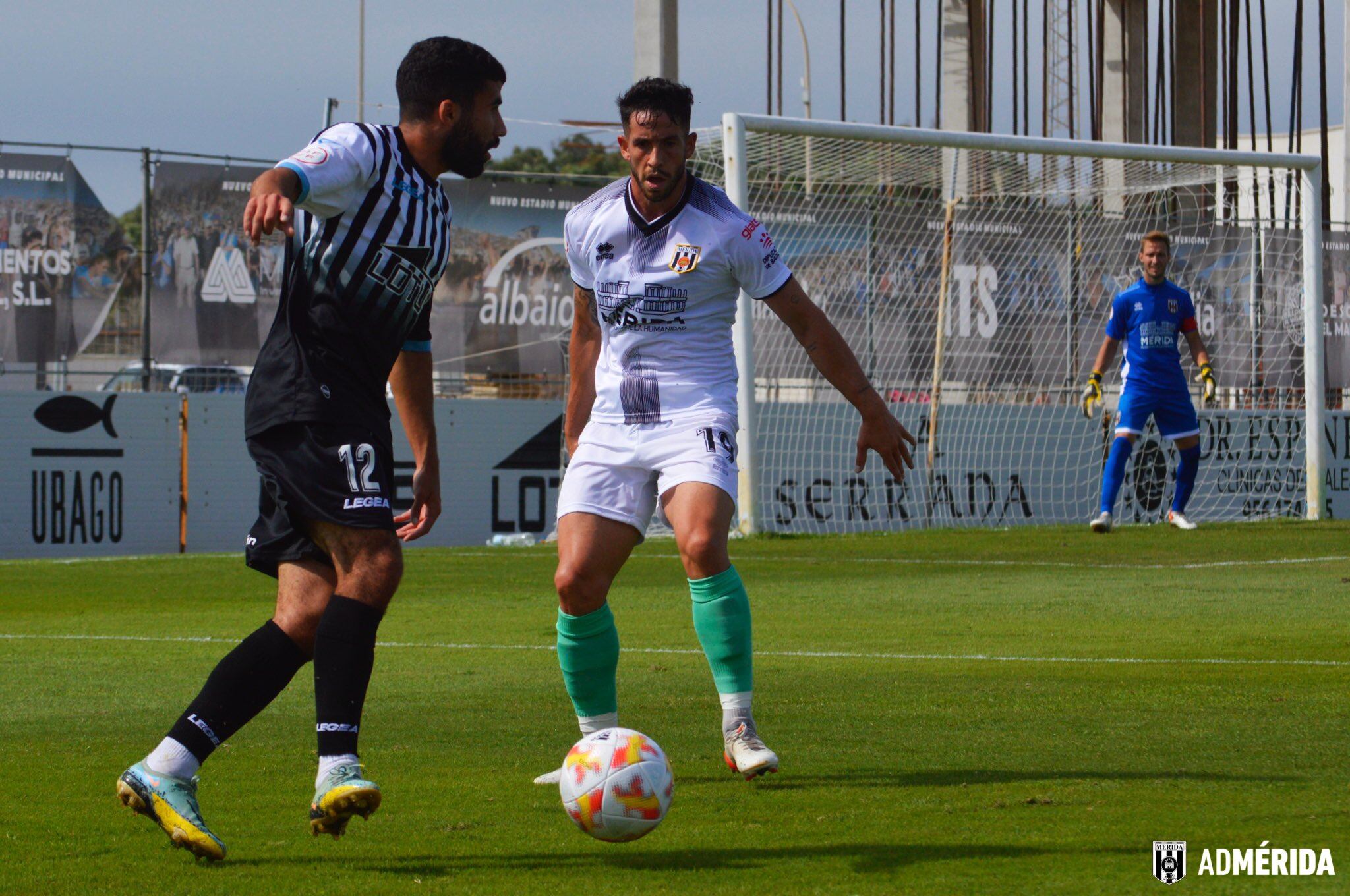 Un momento del partido