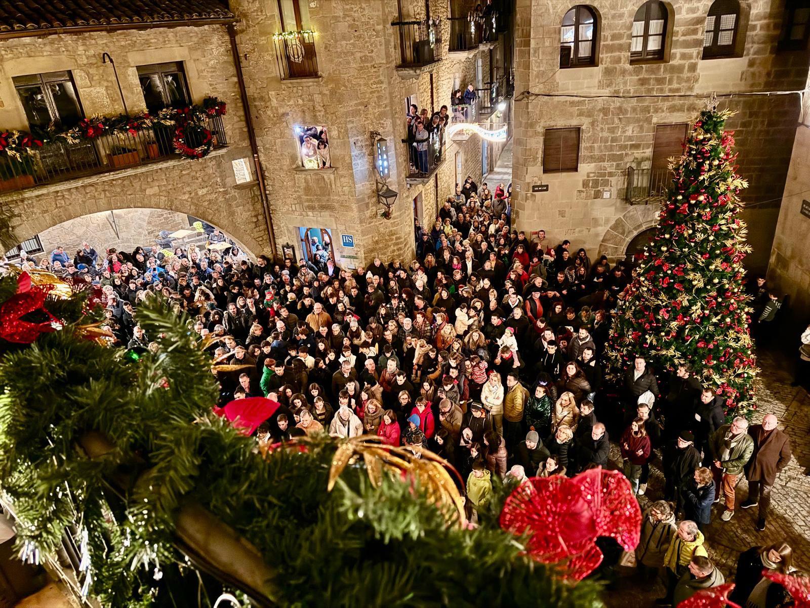 Encendido navideño en Sos