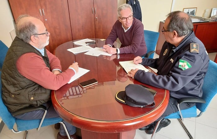 Un momento de la reunión