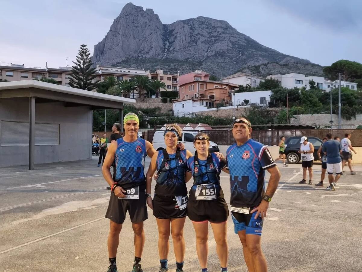 El Trail Villena en Faldes del Puig Campana