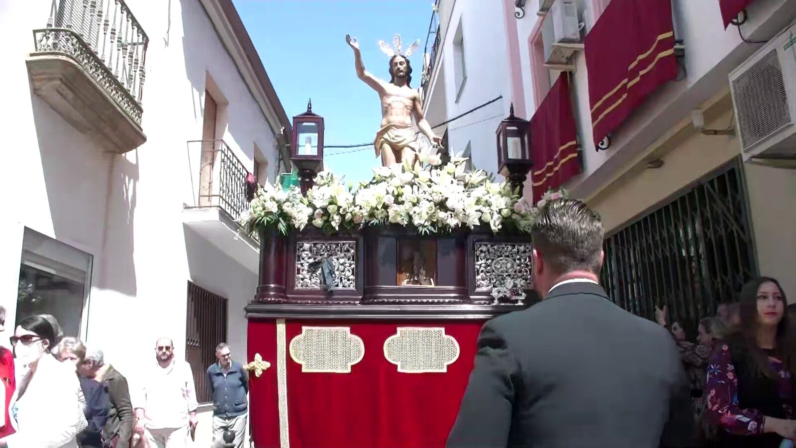 Jesús Resucitado por las calles de Marmolejo