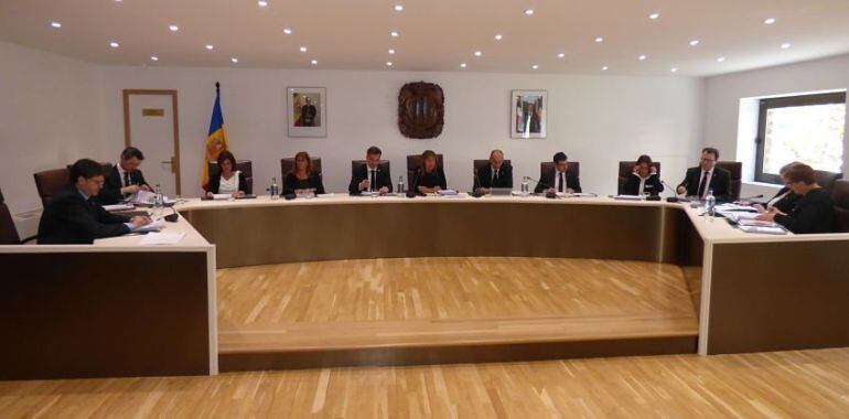 Darrera sessió de comú d'andorra la Vella