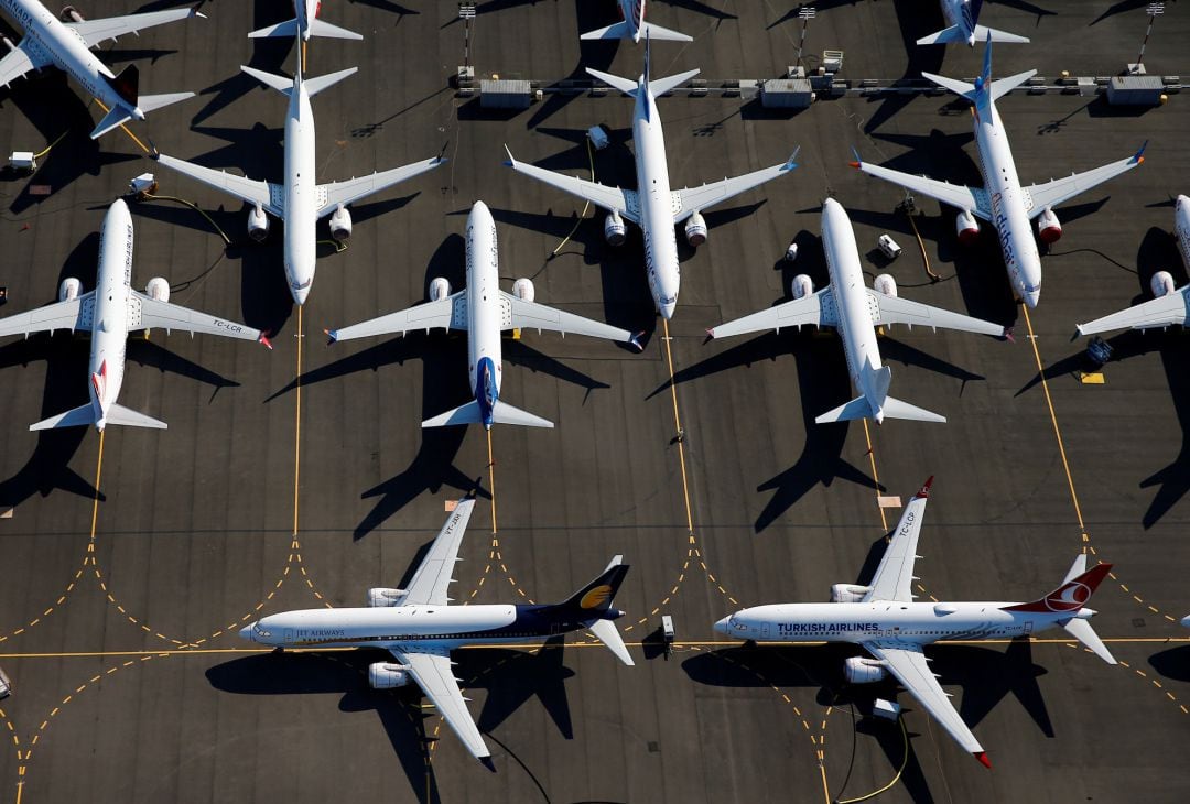 Aviones Boeing 737 MAX. 