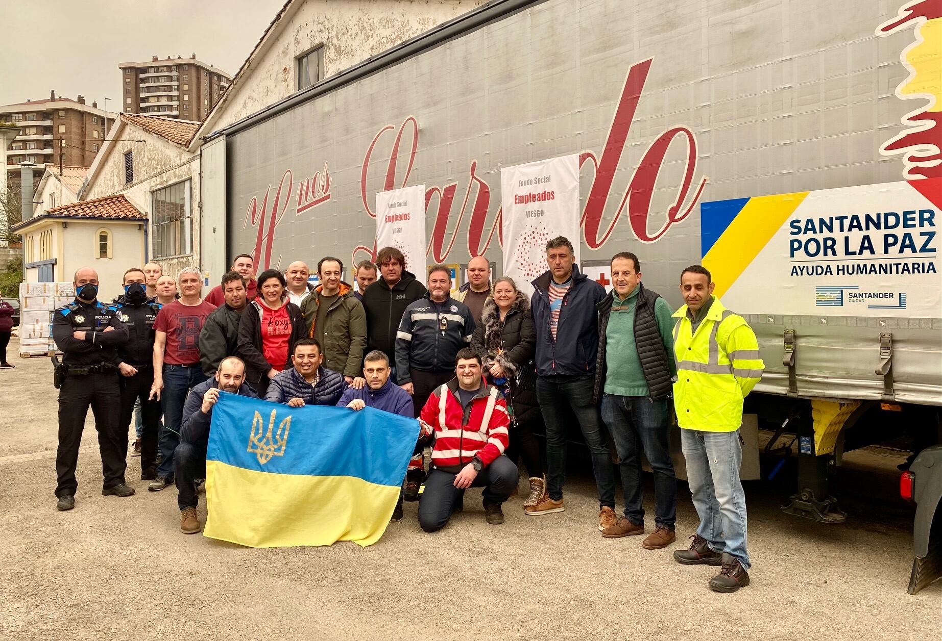 Quinto camión para Ucrania.