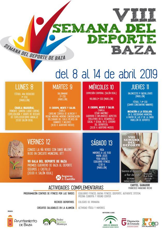 Programación Semana del Deporte de Baza