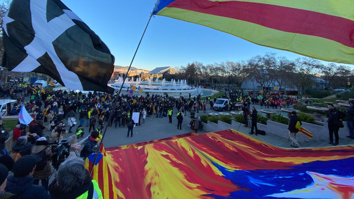 Francia y España desde Barcelona