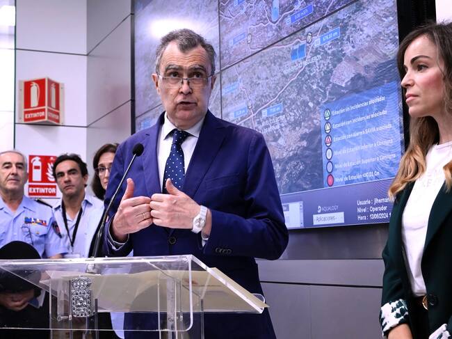 El alcalde de Murcia hace balance de las incidencias causadas por la lluvia en Murcia