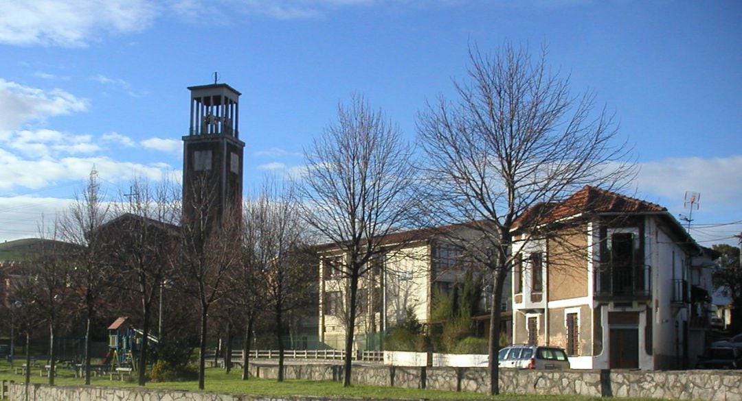 Barrio de Urioste en Ortuella