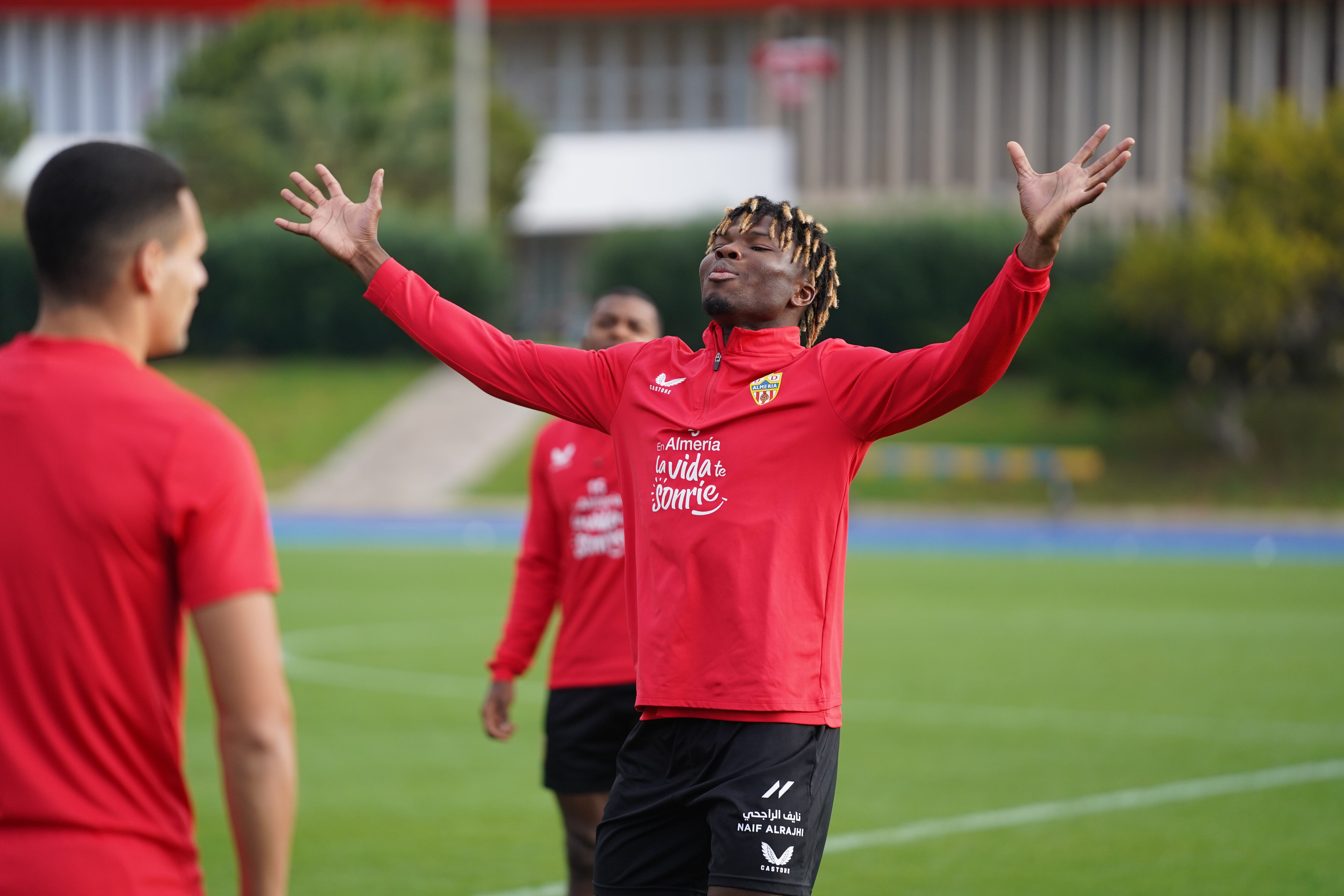 El Bilal Touré será la referencia ofensiva del Almería.